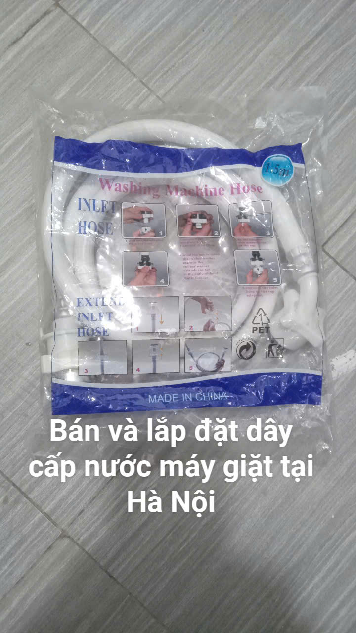 Bán và lắp đặt dây cấp nước máy giặt tại Hà Nội